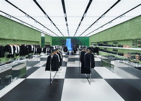 prada store tokyo|Prada store interior.